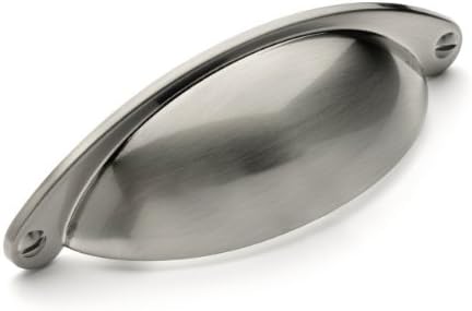 Dynasty Hardware P-8233-SN-25PK Shaker Style Cabinet Hardware Pull, 25-Pack