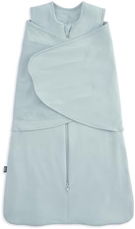 HALO SleepSack SuperSoft Swaddle, Cozy Bamboo Viscose, 3-Way Adjustable Swaddle, 2 Way Zipper, 2 TOG