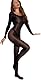 V-Ting Sexy Dessous für Damen UltradüNner Nahtlose GläNzende öL GanzköRper Bodystocking Catsuit ouvert Women Fishnet Strumpfhose Unterwäschen Negligees Lingerie für Sex