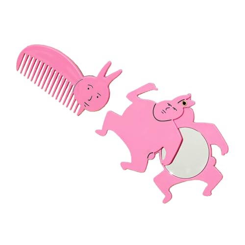 YZYDF Funny and Comb Set Cute Acrylic Accessories Acrylic Material Cute Keyring for Makeup and Hair Styling