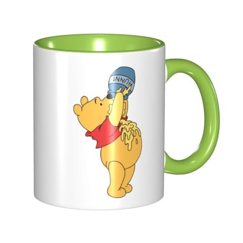 くまのプーさん マグカップ 330ml ティーカップ コーヒーカップ カップ セラミック Mug Cup 軽量 直接ドリップ おしゃれ かわいい 電子レンジ対応 グッズ オフィス 家用 プレゼント
