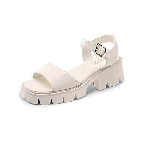 DREAM PAIRS SDHS2316W Chunky Heels Cover