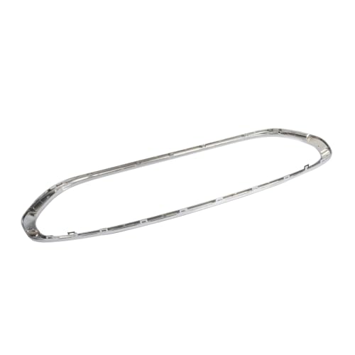Shkalacar Chromowany grill chłodnicy, osłona przednia, listwa zderzaka, chrom, kompatybilna z BMW Mini F55 F56 F57 2014-2021, OEM: 51137449207, 51137300589