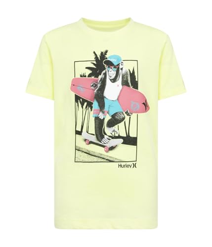 Hurley Boys' Monkey See Graphic T-Shirt (Little Kid)