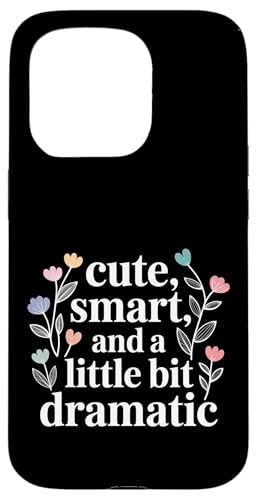 Cute Smart And A Little Bit Dramatic ���ӋC�ȃ{�[���h���[�h - �X�}�z�P�[�X iPhone 15 Pro �p