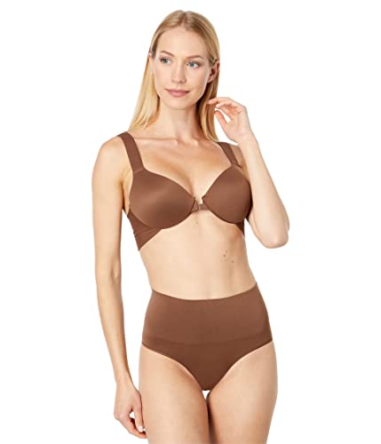Image of SPANXsmooth Bra-Llelujah Lightly Lined Full Coverage - T-Shirt Bra - Front Closure - Smart Stretch Straps