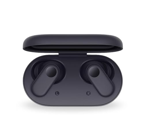 Image of in-Ear True Wireless Earbuds for OnePlus Ace 3 Pro Mobile Earbuds with Mic 2r, 12.4mm Drivers, Playback:Upto 38hr case,4-Mic Design, IP55 Rating, TWS Ear Buds with mic (Black, 2R, ST.A)