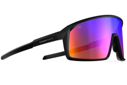 Shady Rays Rival - Black Mirage/Blue Red Mirage Mirror Lens Standard Fit