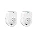 Produktbild Lunvon Intelligente WiFi Steckdosen Plug Smart WLAN Steckdose Funktioniert mit Android iOS Google Home, auf NUR 2.4 GHz Netzwerk, Stecker Fernbedienbar, Stimmenkontrolle, 2000W, 2 Pack, Weiß