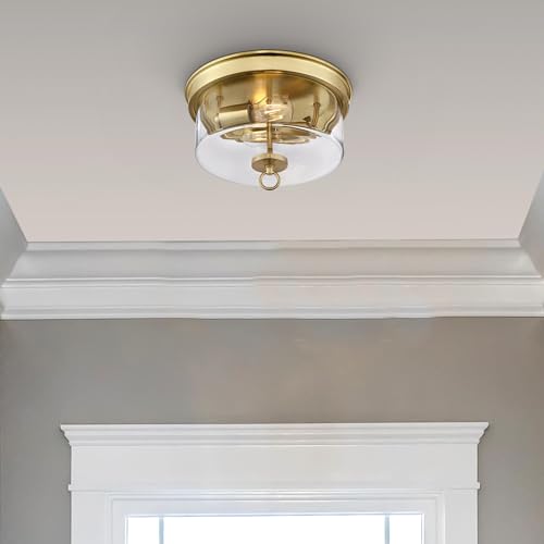 Image of Westinghouse Lighting 5259000 8 Watt (75 Watt Equivalent) A19 Dimmable Clear Filament LED Light Bulb, Medium Base