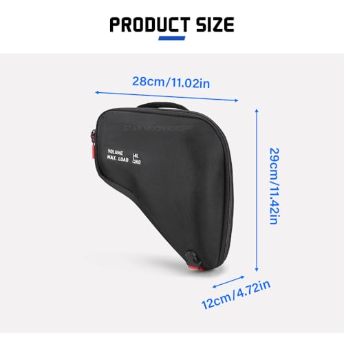 Alforjas para BMW R 1300 GS Adventure 2024+ Nylon rígido con bolsas de radiador | Bolsa de almacenamiento frontal de marco, capacidad 8 litros, resistente a golpes, al desgaste y al agua miniatura 7