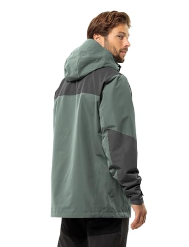 Jack Wolfskin Herren Jasper 2l Jkt M, Stone, M EU – Ansicht 6