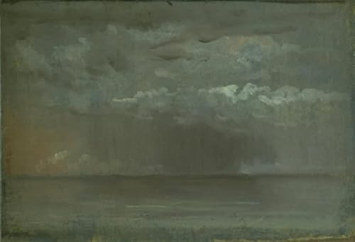 Étude des nuages Christen Købke affiche murale pour raviver un mur blanc vide