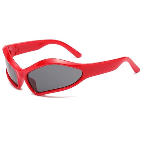 Lunettes de soleil ovales pour femmes style hip-hop tendance