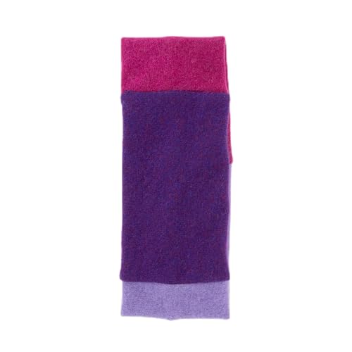 Turtle Doves 100% Recycled Cashmere Ear Warmer (Parma Violets)
