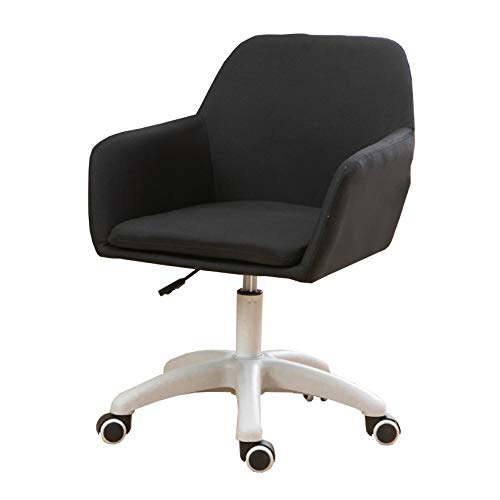 Chaise de bureau à domicile confortable en lin pour éviter le mal de dos - 3