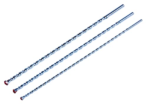 Amtech F2800 3 Piece 400mm Masonry Drill bit Set