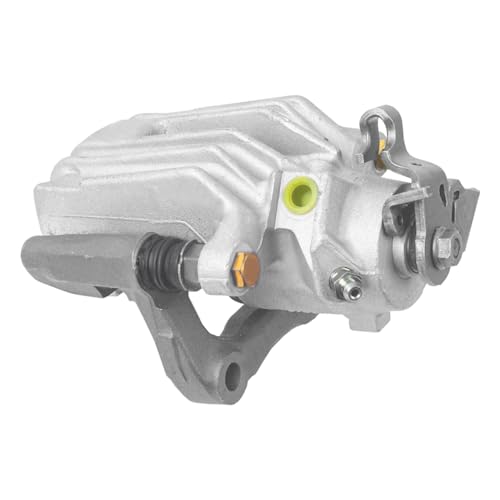 Image of Detroit Axle - Rear Right Brake Caliper for Volkswagen Jetta City Audi TT Quattro, Passenger Side Disc Brake Caliper with Bracket Assembly Replacement