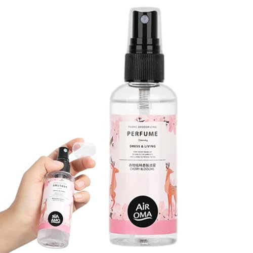 Espray perfumado para ropa, spray perfumado para ropa, 100 ml, spray de tela natural y niebla eliminadora de olores | Aromaterapia para habitación, ambientador portátil para baño, tela, lavado