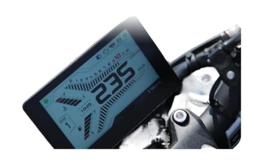 Película Protectora Pantalla para Be&Nelli para QJ Moto Protección Rayones Grupo Motocicletas para SRK600 TNT600 SRK TNT 600 - TPU Transparente Película Tablero Protector