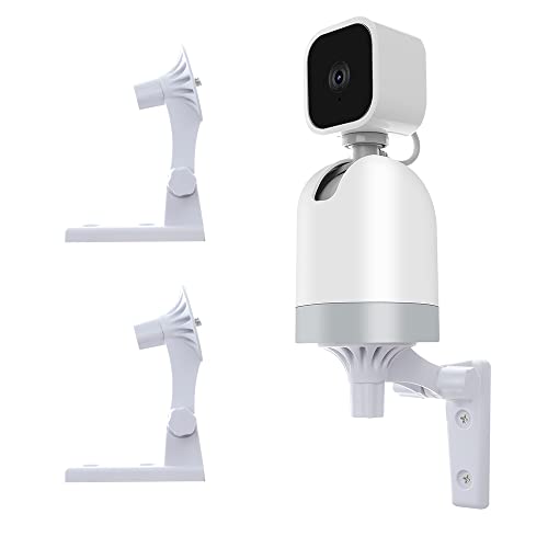 OYOCAM Wall Mount Compatible with Blink Mini Pan-Tilt Camera 2 Pack Adjustable Angles Bracket 180 Degree Rotation Easy to Install (NOT Included The Cam)