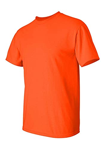 Gildan Men's Ultra Cotton T-Shirt, Style G2000, 2-Pack, Orange, X-Large