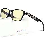 ANYLUV Blue Light Glasses Men Women Computer Gaming Glasses Anti Eyestrain Lightweight Blue Light Blocking Glasses