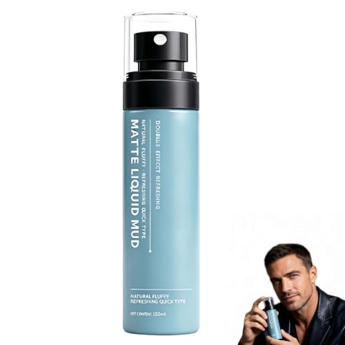 Spray de arcilla peinado mate secado rápido para hombres,fórmula no grasa (1Piezas)
