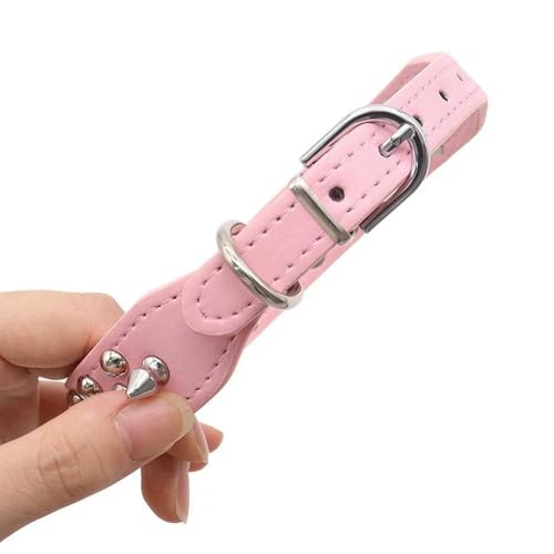 Collier pour chien en PU avec rivets à pointes anti-morsures pour Doberman - 5