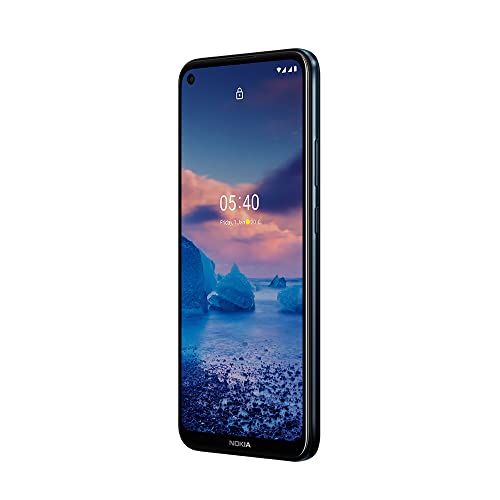 Smartphone Nokia 5.4 128GB, 4GB RAM, Tela 6,39 Pol. Câm Quádrupla com IA + Lentes Ultra-Wide Azul –