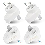 4 PCS Thermal Cut Off Fuse 152°C, Pool Heater Rollout Switch Replacement Kit Compatible with Raypak 005899F Zodiac R0012200 Swimming Pool and Spa Heater Parts Plug Fuse Thermal Fuse Link Accessories