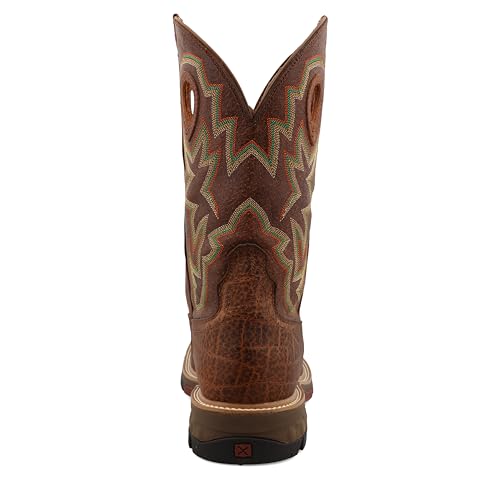 Twisted X Men's 12" Western Work Boot, Color: Tan/Tan, Size: 11, Width: D (MXBN001-D-11)3