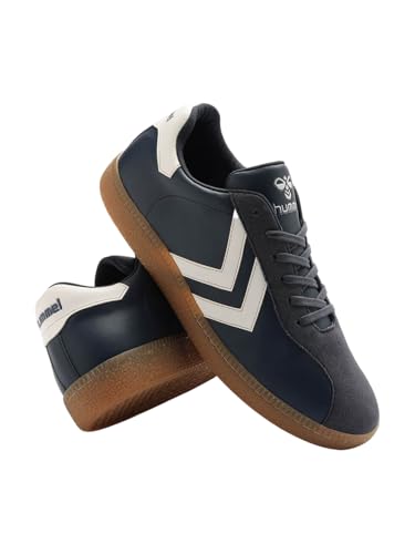 Image of hummel Classic Triumph Casual Suede Sneaker for Men Lightweight with Synthetic Suede Enhanced Comfort Cushioned Insole and Slip-Resistance Work and Play Business Casual Shoes