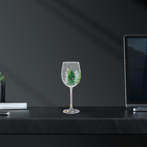 Copa de vino de vidrio blanco de 450ml con bordes suaves para fiestas 5
