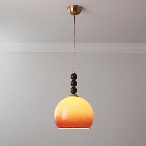 Luminaire suspendu vintage pour îlot de cuisine pour apporter une lumière douce et une touche rétro