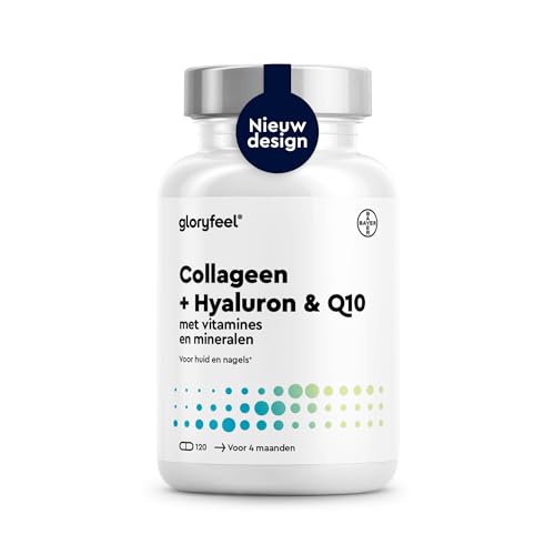 Gloryfeel Collageen + Hyaluronzuur + Q10 tabletten - 120 tabletten