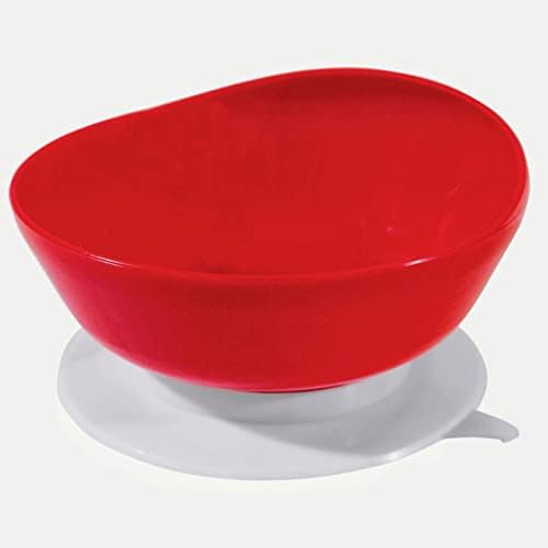 Pekokavo Spill Proof Scoop Bowl with Suction Base, Adaptive Self-Feeding Bowl for Elderly/Disabled (Bowl)