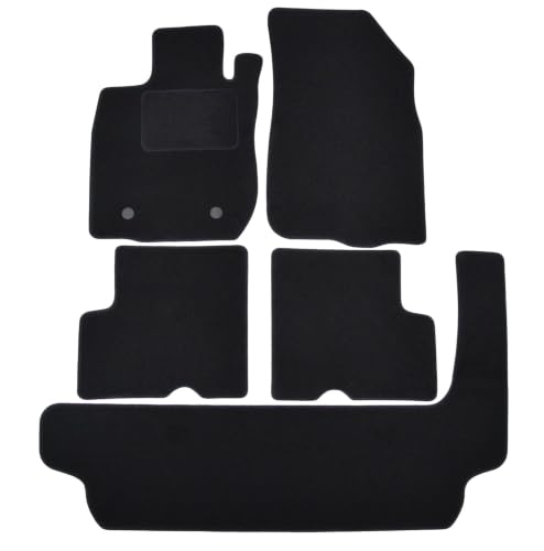 J&J AUTOMOTIVE Tapis de Sol Velours Dacia Logan Mcv 7 placese 2013-2020 sur Mes…