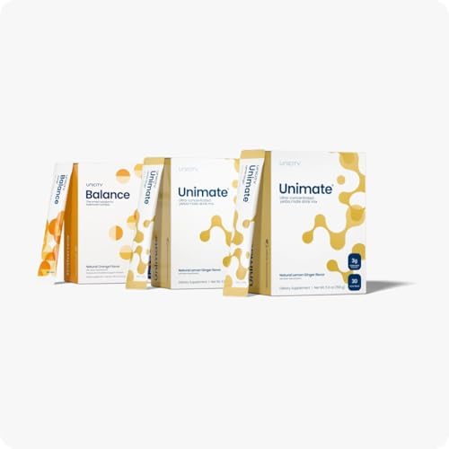 UNICITY Feel Great System Natural—Feel Great Pack with Balance Natural Orange and UNIMATE Lemon Ginger (30-day supply)