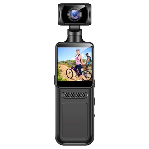 Enregistreur vidéo pour vélo et excursions avec objectif rotatif pratique