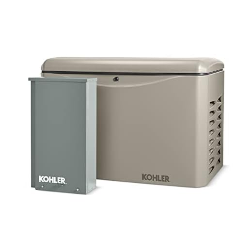 Kohler 20RCAL-200SELS 20kW Standby Generator, Tan