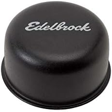 Edelbrock EDL4403 Pro-Flo Black Round Breather, Multi, One Size