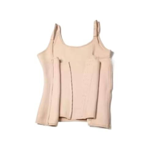 KDBDFC Women Back Support Medical Posture Corrector Belt Adjustable Clavicle Spine Shoulder Lumbar Vest with Steel Bones(Beige,X