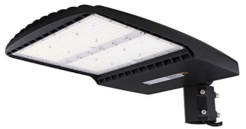 Dephen 300W Led Parking Lot Light Dlc Ul-Listed, 5700K Led Shoebox Pole Lights 42000Lm Equivalent 1000W Metal Halide - Led Street Light For Outdoor Area Lighting - Slip Fitter - 100-277Vac #TOP13