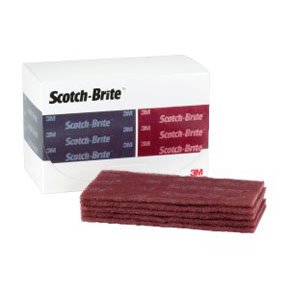 3m Company 64659 Durable Flex Pads, Maroon