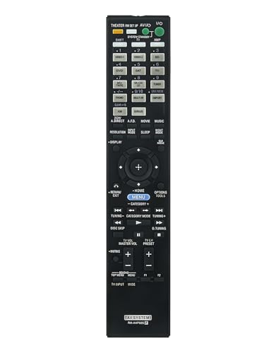 Télécommande RM-AAP025 Sony STR-DA2400ES de rechange noire