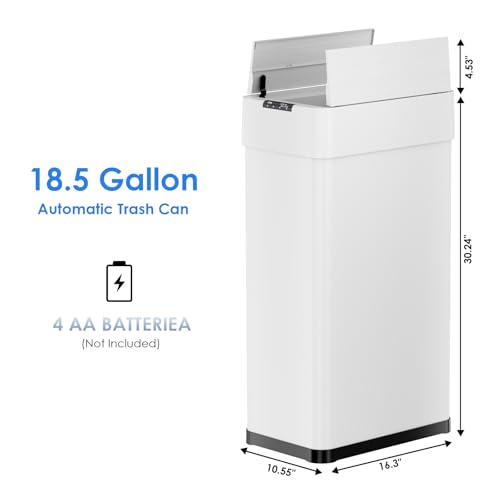 Caneca de basura automática 70L sensor táctil miniatura 2