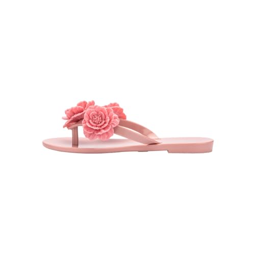 Image of mini melissa Mar Girls Sandals - Bubble Jelly Sandal, Summer Sandals for Girls, Adjustable Ankle Strap, Kids Jelly Shoes