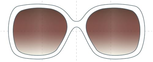 Replacement Sunglass Lenses Compatible for Tiffany & Co TF 4067 58mm (Non-Polarized SFx Edge Brown Gradient Hardcoat Pair)2