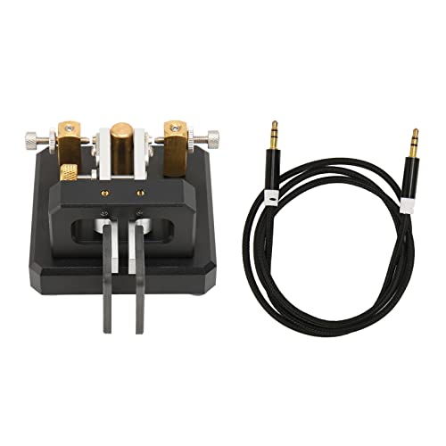 Llave Morse CW portátil con contactos de plata pura miniatura 1